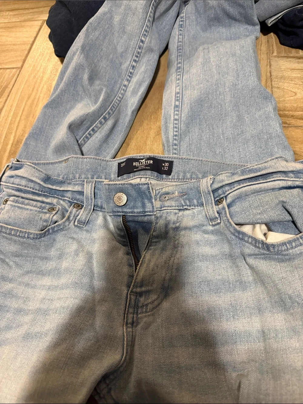 Hollister Light Blue Men's Slim Jeans
